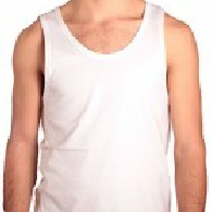 tshirt guys Men’s White Vest