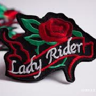 tshirt guys lady rider embroidery